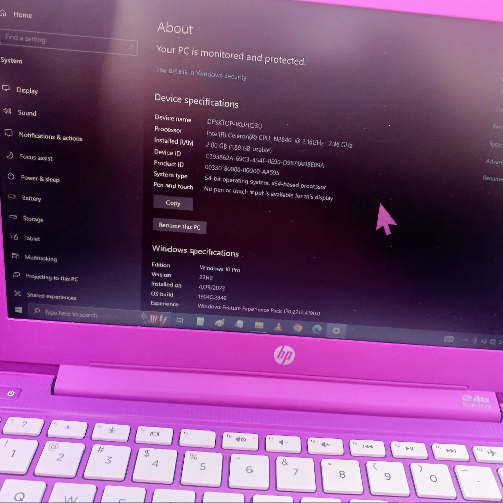HP Stream 11-D011WM 11.6